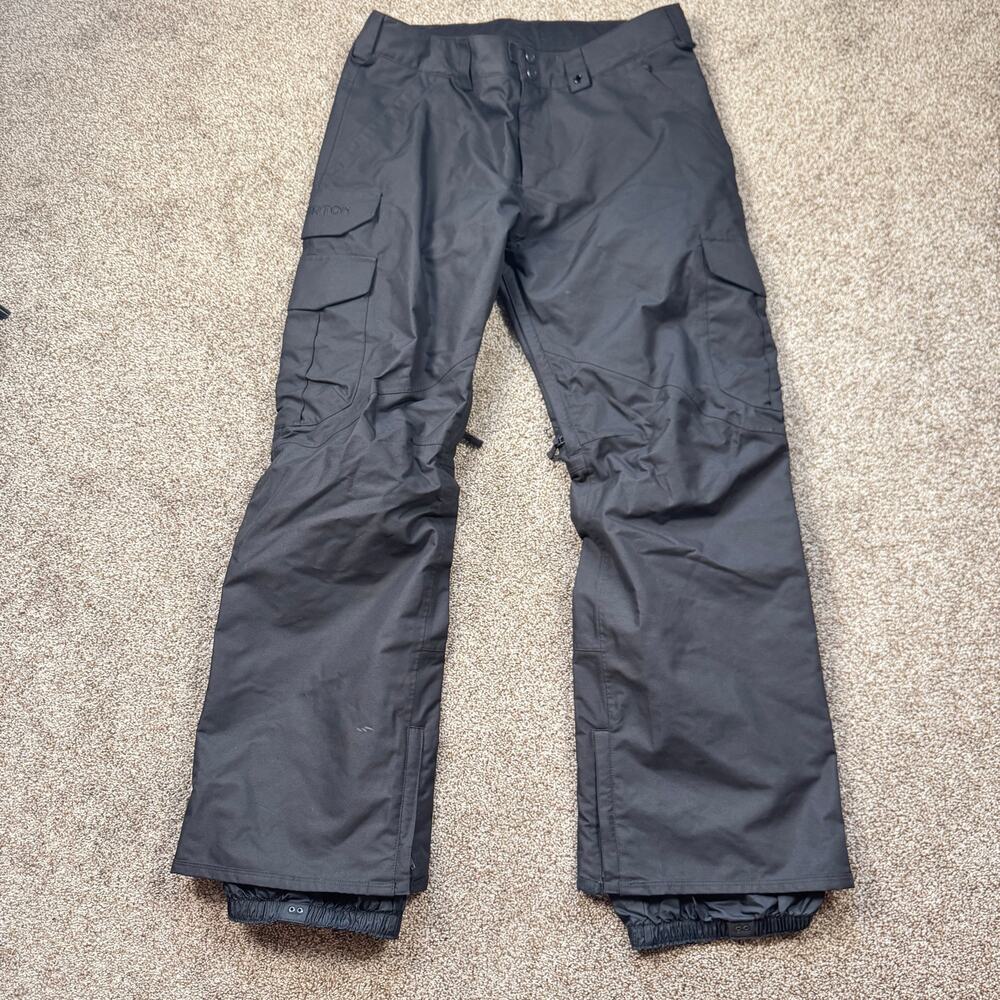 Burton Dryride Snowbaarding Pants Large Black Skiing Waterproof Insulated